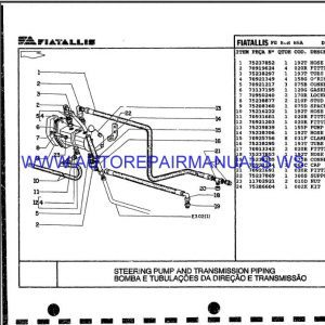 Fiat Allis Motor grader Full Set Parts Catalog DVD8