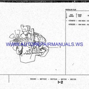 Fiat Allis Wheel loader Full Set Parts Catalog DVD7
