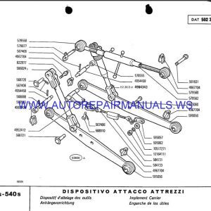 Fiat Full Set Parts Manual DVD6