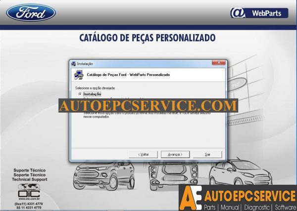 Ford Trucks   Cars Parts Catalog Portugues 0120163 1