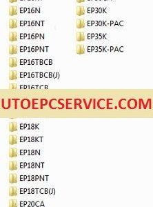 Forklifts Electric Counterweight All Model Full Set Manual1