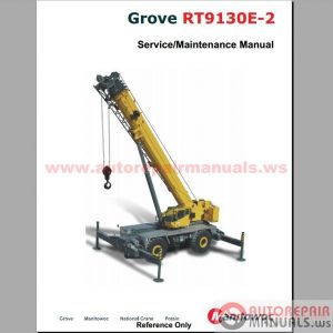Grove Crane All Service Manual   Training Manual7