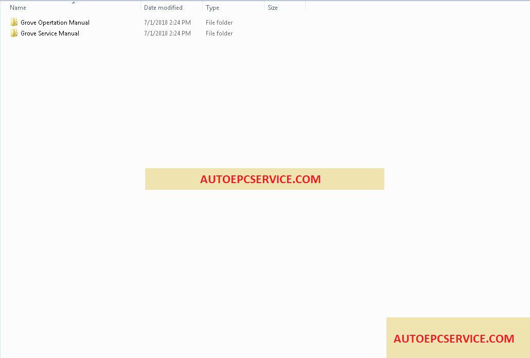 Grove Crane Opertation Service Manual1