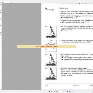 Grove GMK Crawler Mobile Cranes Full Set Manual DVD3uFvc