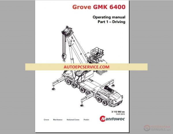 Grove RT Cranes Full Set Manual DVD2zxrn3