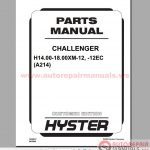 HYSTER HYPASS Service Parts Manual5
