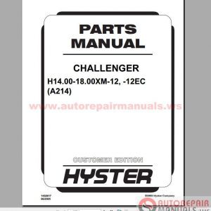 HYSTER HYPASS Service Parts Manual5