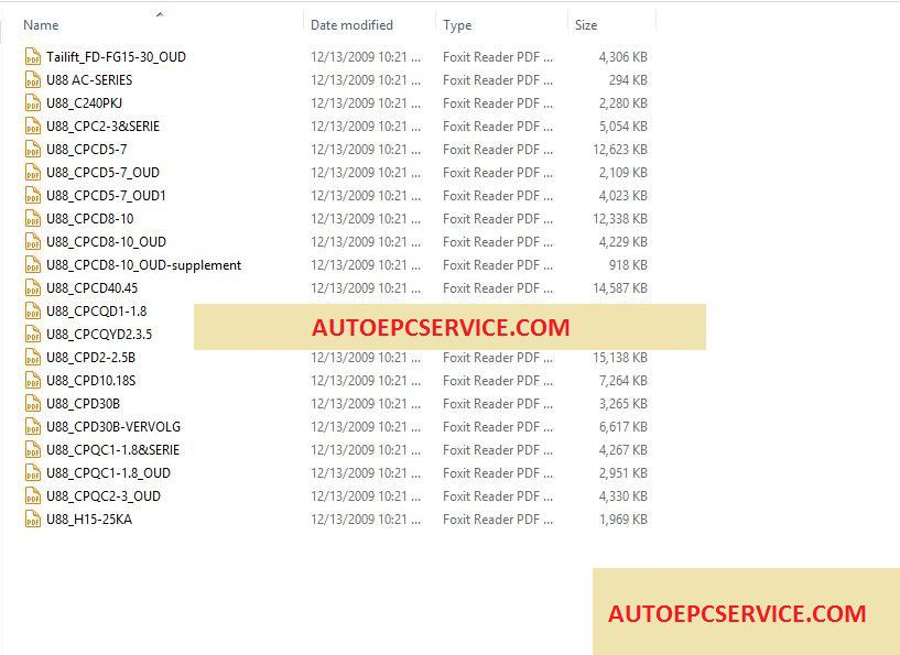 Heli Forklift Truck Parts Catalog1 1