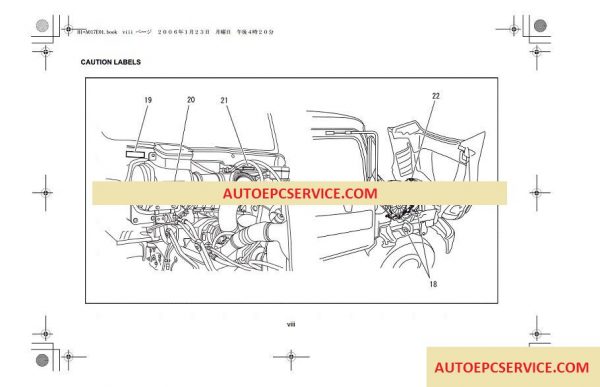 Hino Diesel Truck Workshop Manual 20073