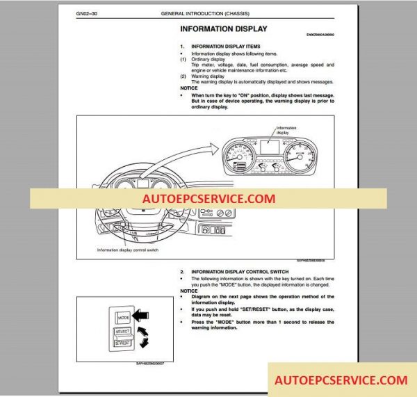 Hino Diesel Truck Workshop Manual 20184