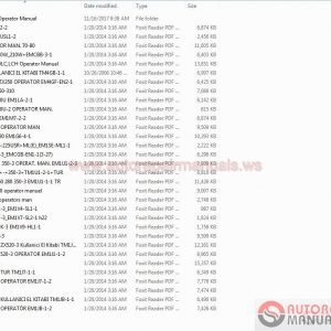Hitachi Catalog Operator Technical Workshop Manual DVD 20143