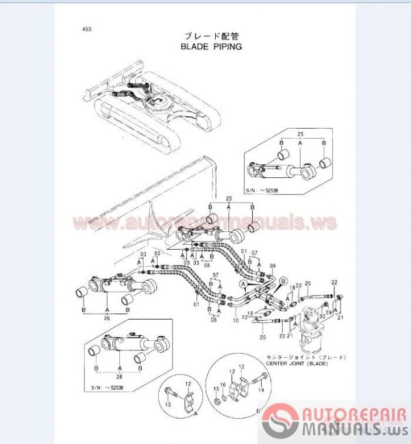 Hitachi EX Middle Parts Catalog5