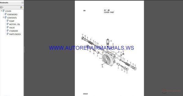 Hitachi Full Set Parts Catalog DVD8