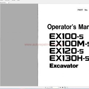 Hitachi Machine Full Set Manual DVD7