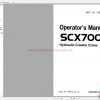 Hitachi Sumitomo Crawler Crane Service Manual DVD2
