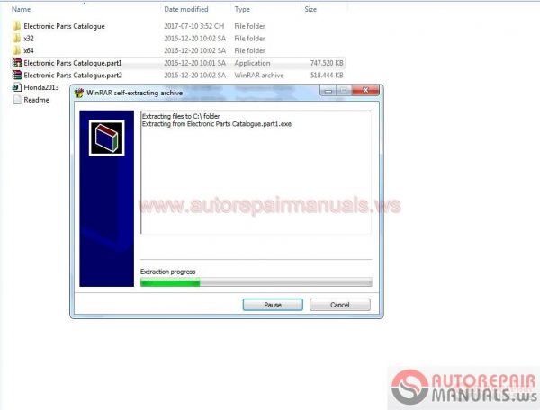 Honda EPC General 052016 Full Instruction Patch1