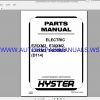 Hyster Parts and Service Full Set Manual DVD2