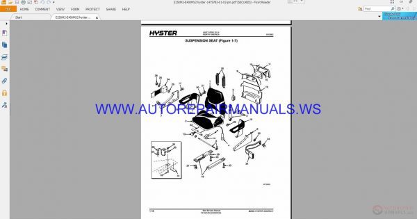 Hyster Parts and Service Full Set Manual DVD3