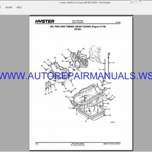 Hyster Parts and Service Full Set Manual DVD6