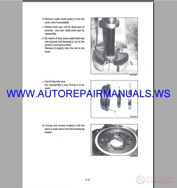 Hyundai Forklift Truck 14 250D 7E HBF20 70 7S Full Set Service Manual DVD8
