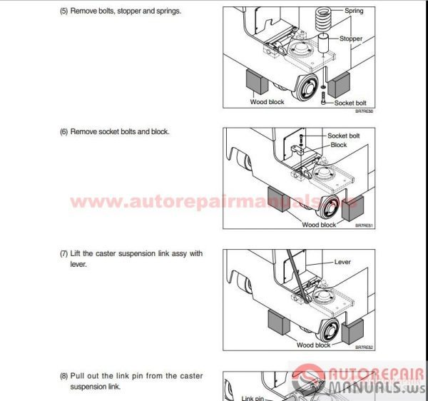 Hyundai Forklift Trucks Service Manuals 0120154