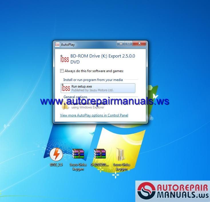 ISUZU G IDSS Update 032017 English Full Instruction1