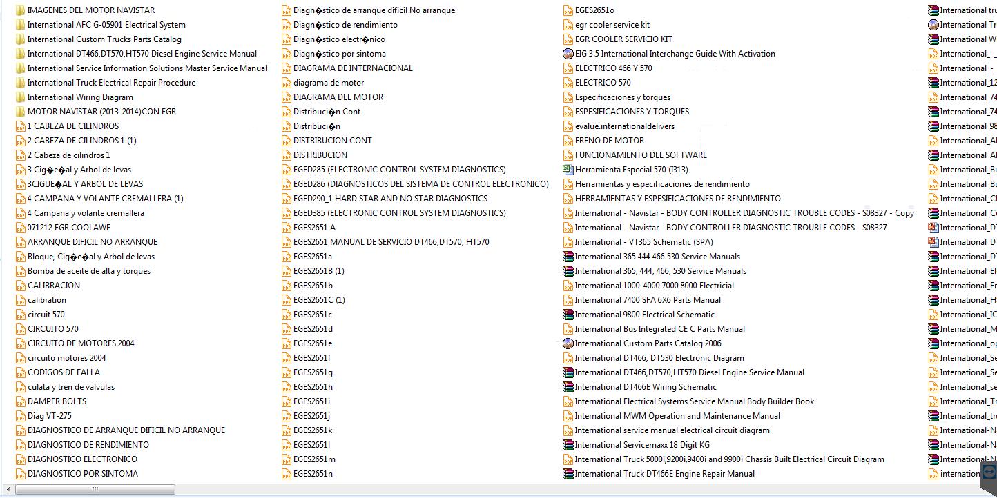 International Truck All Models Full Manuals DVD 1