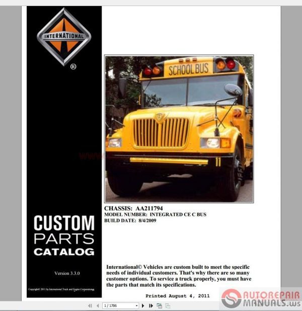 International Full Set Manual DVD7