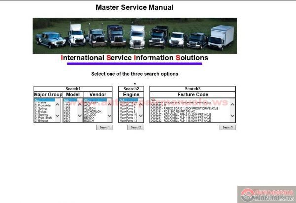 International Service Information Solutions Master Service Manual3