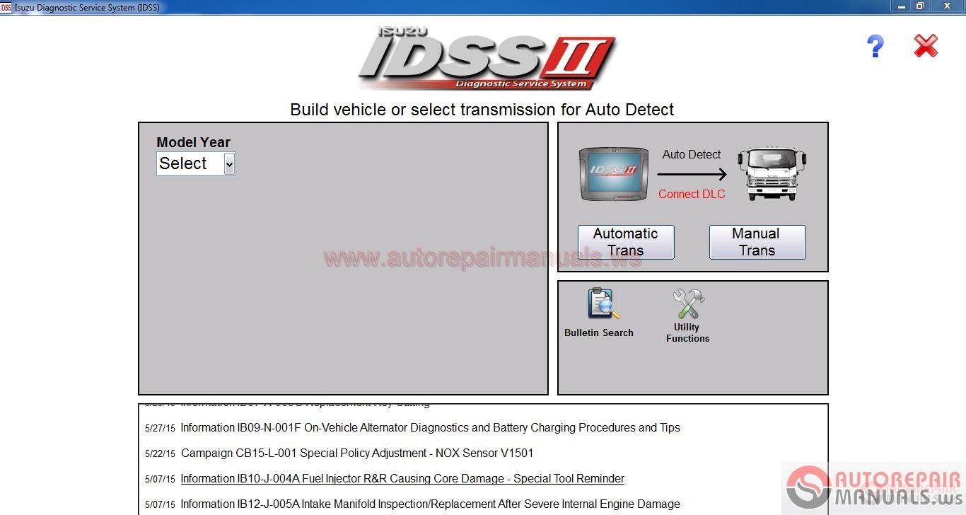 Isuzu IDSS II 042016 English Full Instruction6