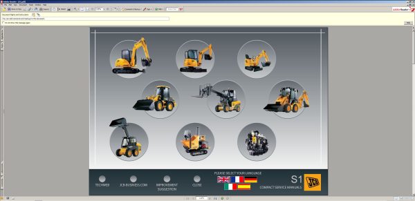 JCB Compact Serv Manuals Kg S1 Issue50 1
