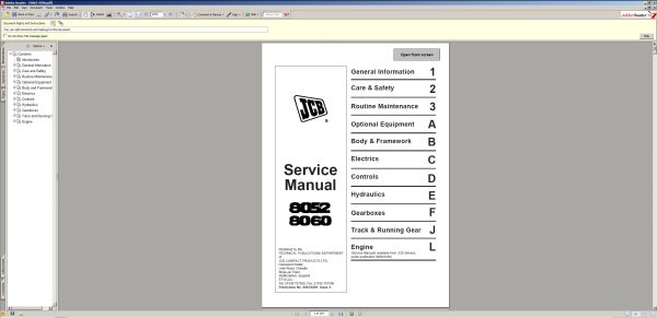 JCB Compact Serv Manuals Kg S1 Issue50 3
