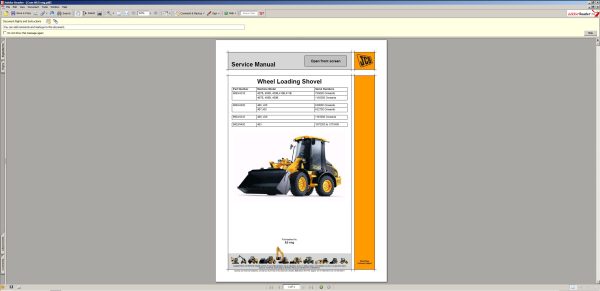 JCB Compact Serv Manuals Kg S1 Issue50 4