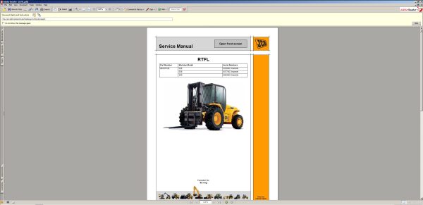 JCB Compact Serv Manuals Kg S2A Issue50 4