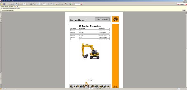 JCB Compact Serv Manuals Kg S3A Issue50 2
