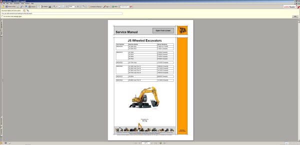 JCB Compact Serv Manuals Kg S3A Issue50 3
