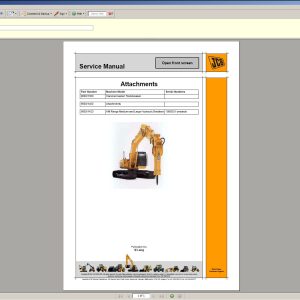 JCB Compact Serv Manuals Kg S3A Issue50 5