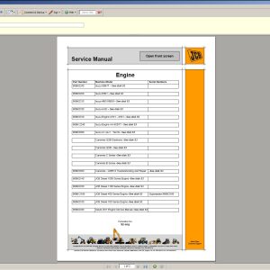 JCB Compact Serv Manuals Kg S3A Issue50 6