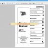 JCB Compact Serv Manuals Kg S3A Issue503