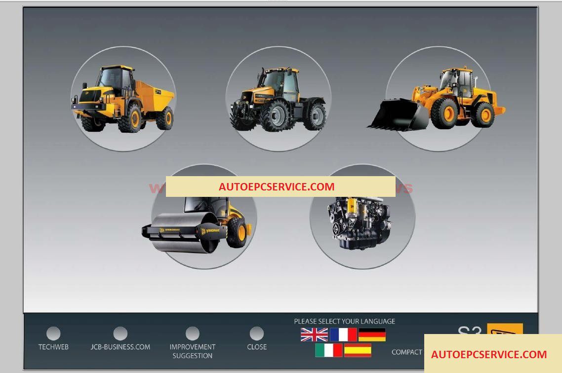 JCB Compact Serv Manuals Kg S3 Issue501