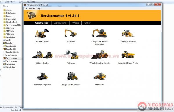 JCB ServiceMaster 4 v1542 2017 Diagnostic Full1
