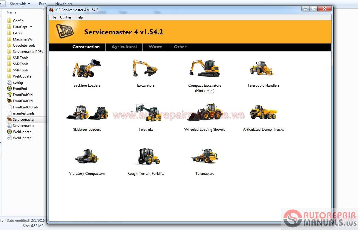 JCB ServiceMaster 4 v1.54.2 [2017] How To Install Setting Guide