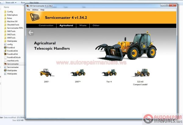 JCB ServiceMaster 4 v1542 2017 Diagnostic Full7