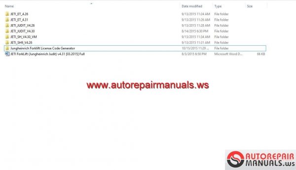 JETI ForkLift Jungheinrich Judit v431 032015 Full