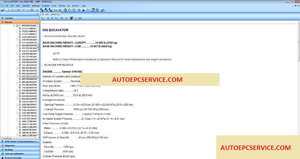 John Deere Service ADVISOR AG ES AGRICULTURA 02.0216 Full 3 2