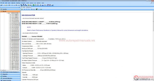 John Deere CF 42006 Construction Foresty 0520168