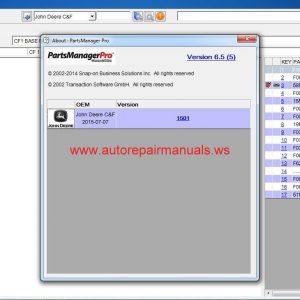 John Deere Parts Manager PRO v655 CF 012015 Full Actived Instruction10
