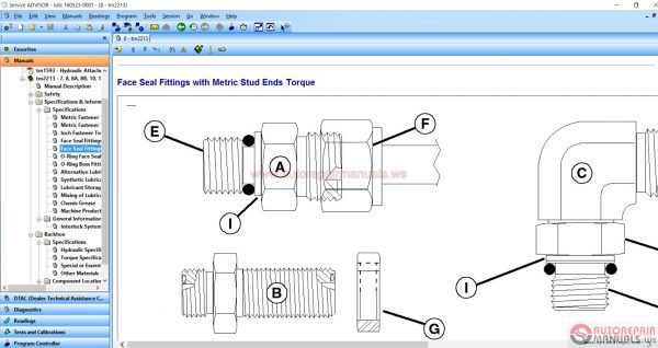 John Deere Service ADVISOR 42006 CCE 0520165