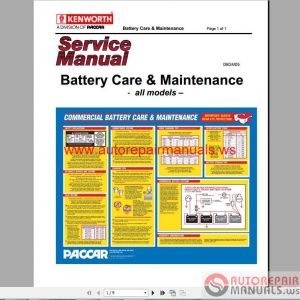 Kenworth Truck Service Manual Owner Manual Diagram All7