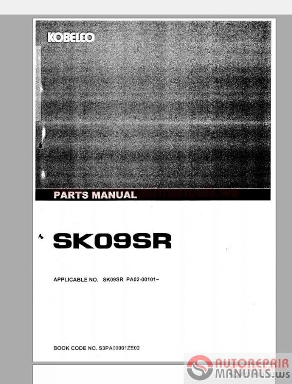 Kobelco Spare Part Catalog DVD4abB2Z